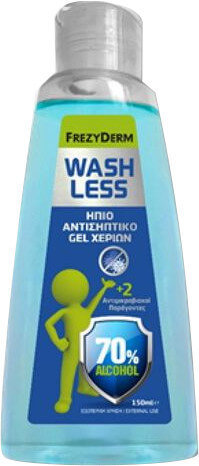 Frezyderm WashLess Gel 70% Alcohol 175ml Frezyderm WashLess Gel 70% Alcohol 175ml