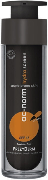 Frezyderm Ac-Norm Hydra Screen SPF15 Acne Prone Skin 50ml