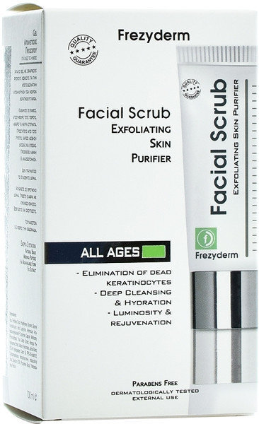 Frezyderm Facial Scrub Gel Exfoliating Skin Pyrifier 100ml