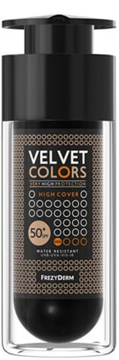 Frezyderm Velvet Colors Make Up High Cover SPF50+ 30ml