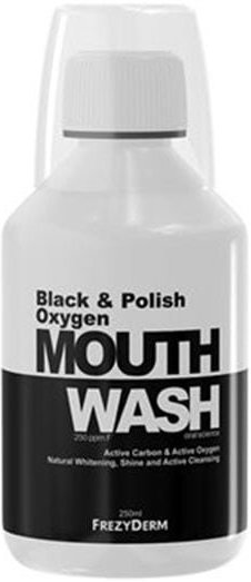 Frezyderm Black & Polish Oxygen Mouthwash 250ml