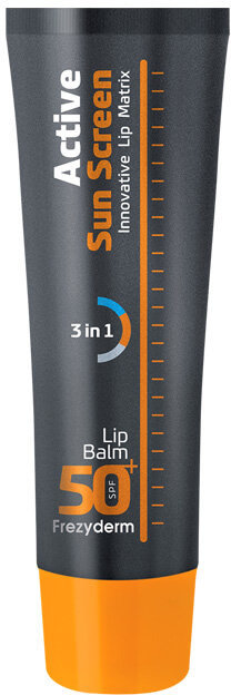 Frezyderm Active Sun Screen Lip Balm SPF50+ 15ml Frezyderm Active Sun Screen Lip Balm SPF50+ 15ml