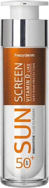 Frezyderm Sunscreen Fluid to Powder SPF50+ 50ml