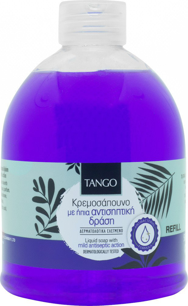 Tango Cosmetics Liquid Soap Mild Antiseptic Action 500ml