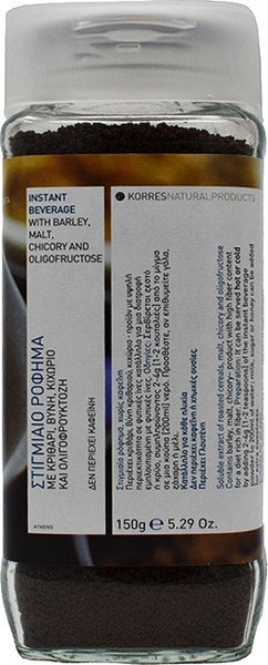 Korres Instant Drink With Barley Malt Chicory & Fiber 150ml