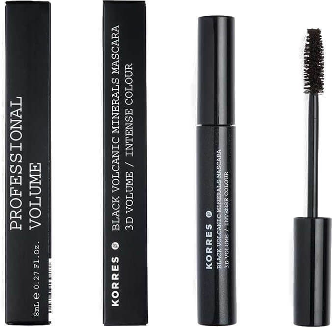 Korres Black Volcanic 3D Volume Mascara 02 Brown 8ml