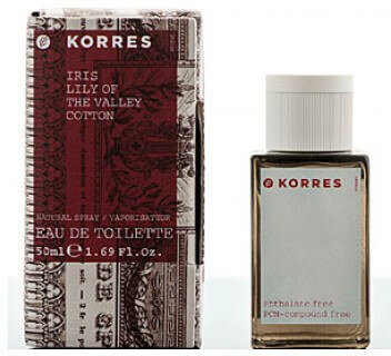 Korres Iris Lily of The Valley Cotton Eau de Toilette 50ml