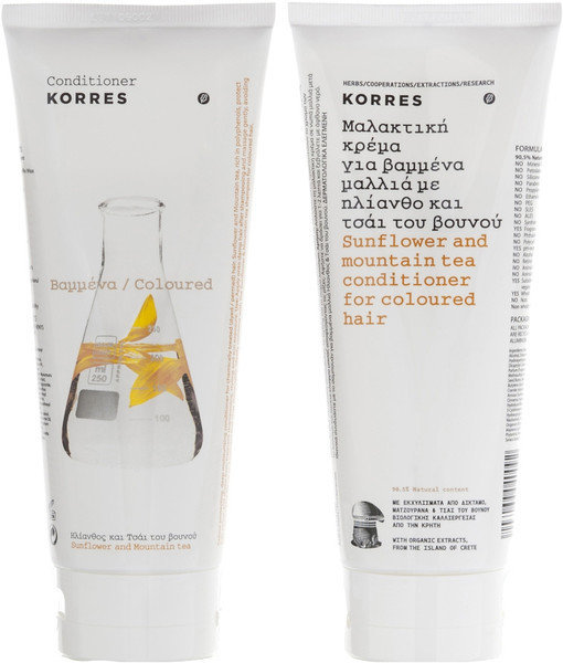 Korres Conditioner Sunflower & Mountain Tea 200ml