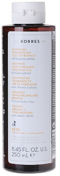 Korres Shampoo Sunflower & Mountain Tea Colored Hair 250ml