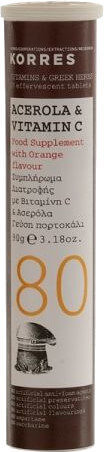 Korres Acerola & Vitamin C with Orange Flavor 20eff.tabs