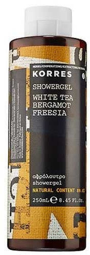 Korres ShowerGel White Tea Bergamot & Freesia 250ml