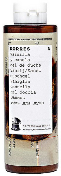 Korres ShowerGel Vanilla Cinnamon 250ml