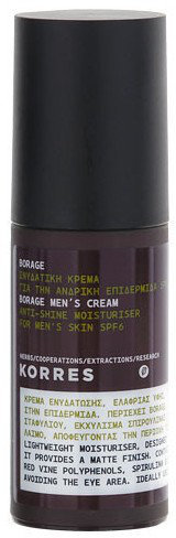Korres Men's Cream SPF6 Borage 50ml
