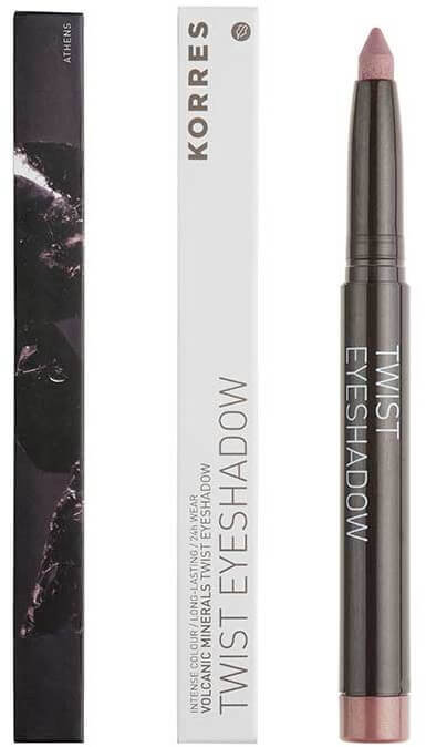 Korres Volcanic Minerals Twist Eyeshadow 68 Golden Pink 1.4g