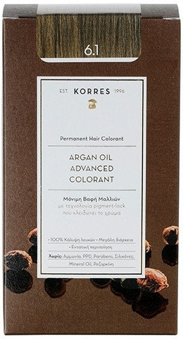 Korres Argan Oil Advanced Colorant 6.1 50ml