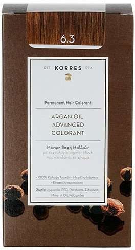 Korres Argan Oil Advanced Colorant 6.3 50ml 