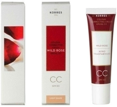 Korres Wild Rose CC Cream SPF30 Light Shade 30ml
