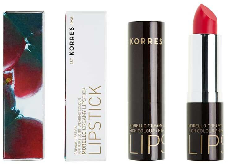 Korres Morello Creamy 44 Luminous Coral Lipstick 3.5gr