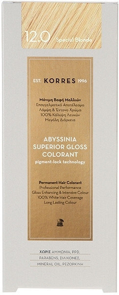 Korres Abyssinia Superior Gloss Colorant Νο12.0 50ml