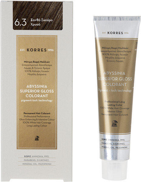 Korres Abyssinia Superior Gloss Colorant Νο6.3 50ml
