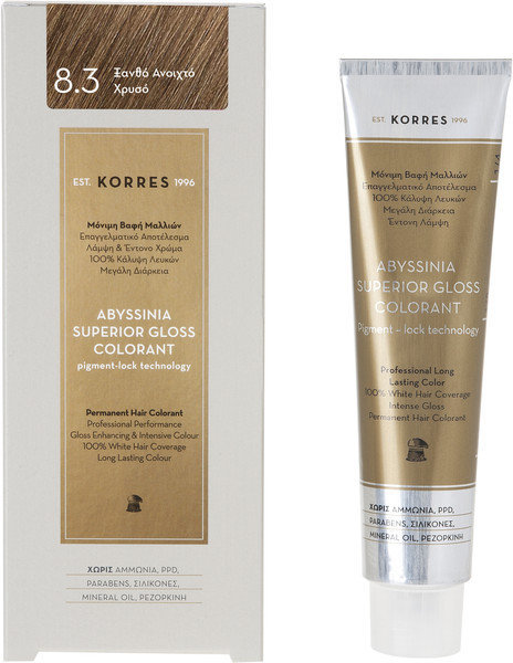 Korres Abyssinia Superior Gloss Colorant Νο8.3 50ml