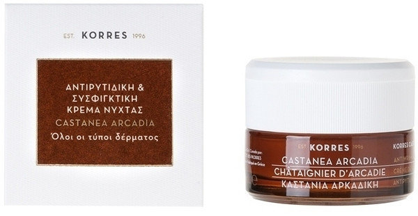 Korres Castanea Arcadia Night Cream Κρέμα Νυκτός 40ml