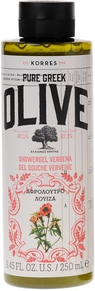 Korres Pure Greek Olive Shower Gel Verbena 250ml
