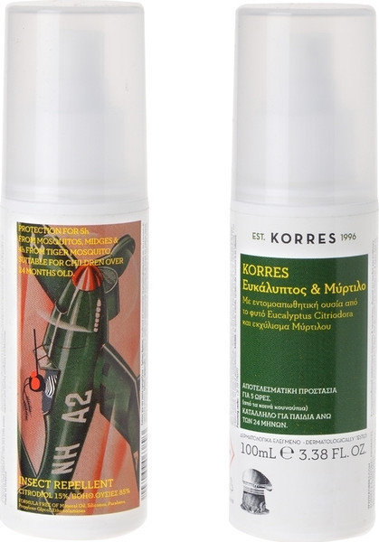Korres Spray Insect Repellent 100ml
