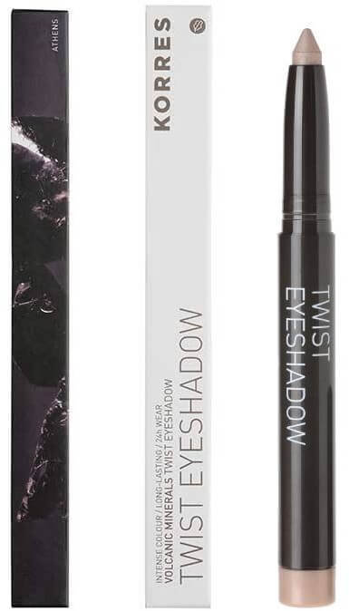 Korres Volcanic Minerals Twist Eyeshadow 15 GoldenSugar 1.4g