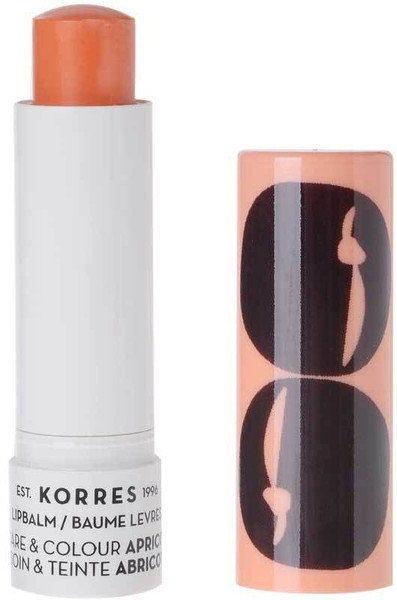 Korres Lipbalm Care & Colour Apricot Stick 5ml