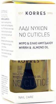 Korres Nail Care Myrrh & Almond Oil No Cuticles 10ml