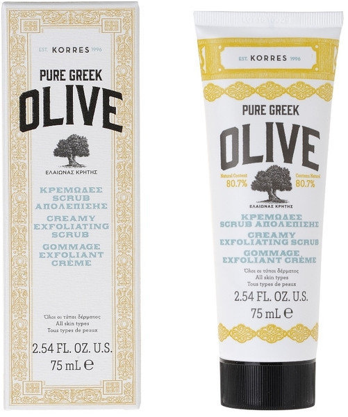 Korres Pure Greek Olive Creamy Exfoliating Scrub 75ml