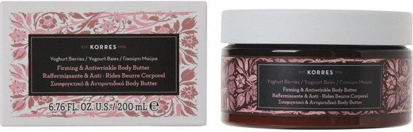 Korres Firming Antiwrinkle Body Butter Yogurt Berries 200ml