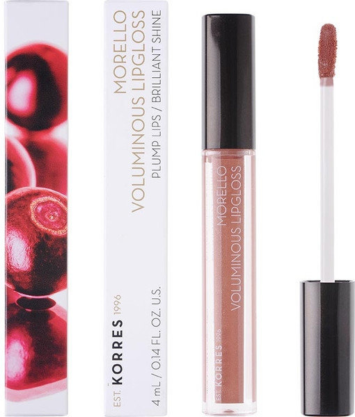 Korres Morello Voluminous 31 Bronze Nude Lipgloss 4ml