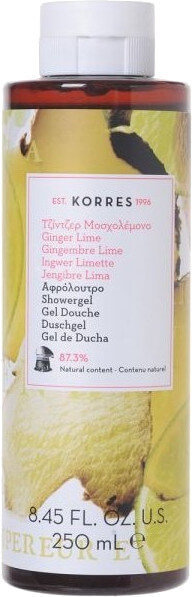 Korres Shower Gel Ginger Lime  250ml
