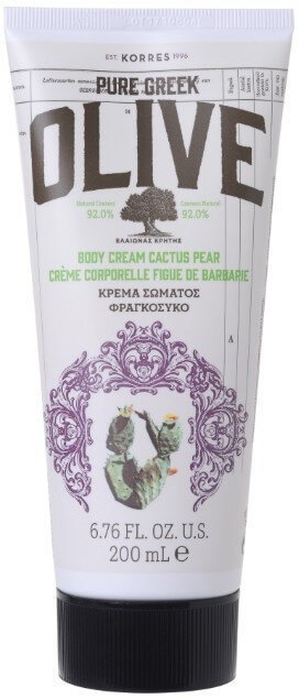 Korres Greek Olive Body Cream Cactus Pear 200ml