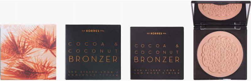 Korres Cocoa & Coconut Bronzer 01 Light Shade 10gr