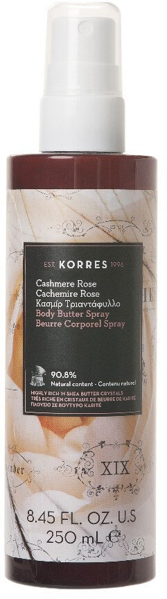 Korres Cashmere Rose Body Butter Spray 250ml