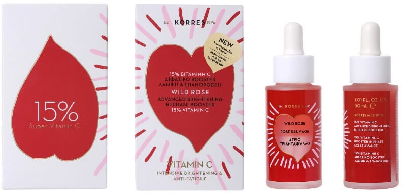 Korres Wild Rose Advanced Brightening Bi-phase Booster 30ml