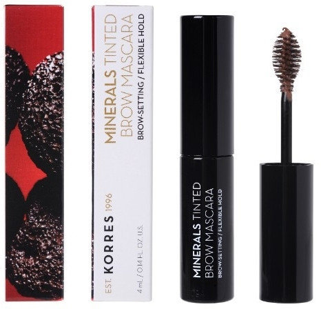 Korres Tinted Brow Maskara Minerals 02 Medium Shade 4ml Korres Tinted Brow Maskara Minerals 02 Medium Shade 4ml