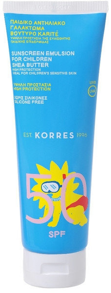 Korres Kids Sunscreen Emulsion Shea Butter SPF50 250ml