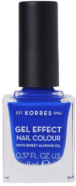 Korres Gel Effect Nail Colour No86 Ocean Blue 11ml