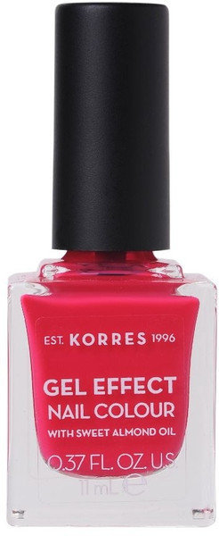 Korres Gel Effect Nail Colour No22 Juicy Fuchsia 11ml