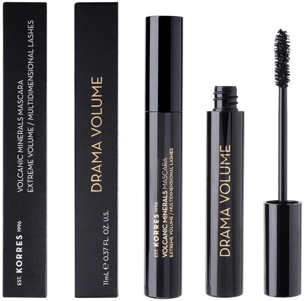 Korres Drama Volcanic Minerals Mascara 01 Black 11ml