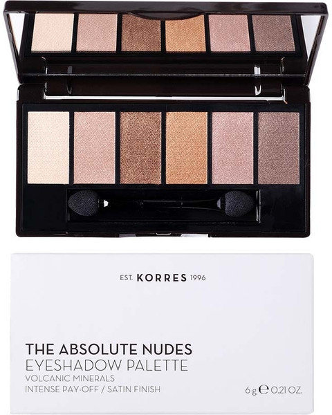 Korres Volcanic Minerals Eyeshadow Palette Absolute Nudes 6g