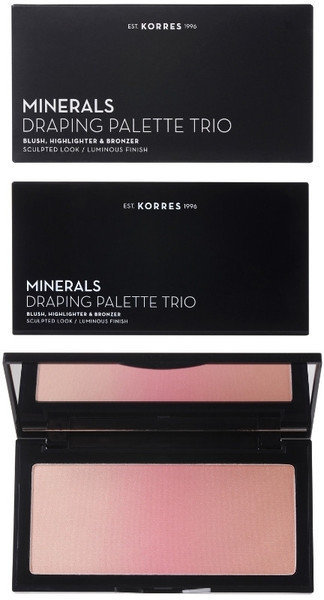 Korres Minerals Draping Palette Trio Pink 21gr