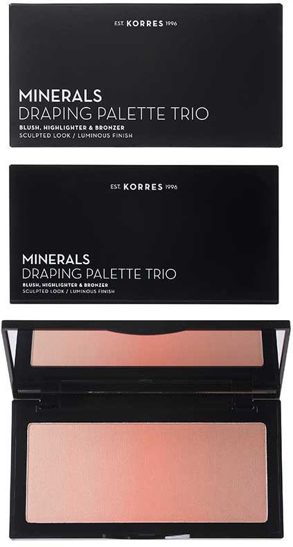 Korres Minerals Draping Palette Trio Coral 21gr