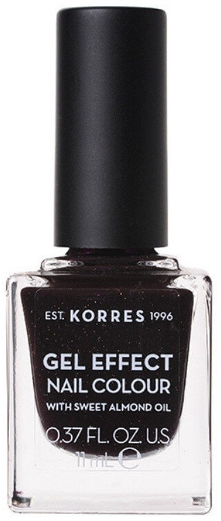 Korres Gel Effect Nail Colour Νo77 Sequins Plum 11ml