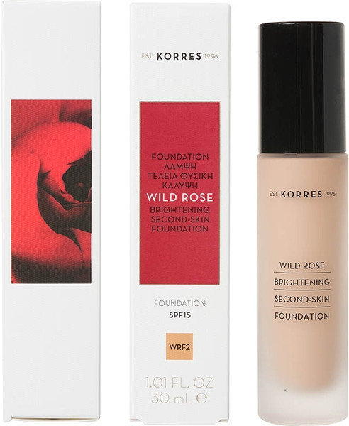 Korres Wild Rose Brightening Foundation SPF15 WRF2 30ml