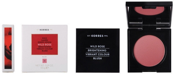Korres Wild Rose Brightening Vibrant 24 Dusty Rose 5.5gr